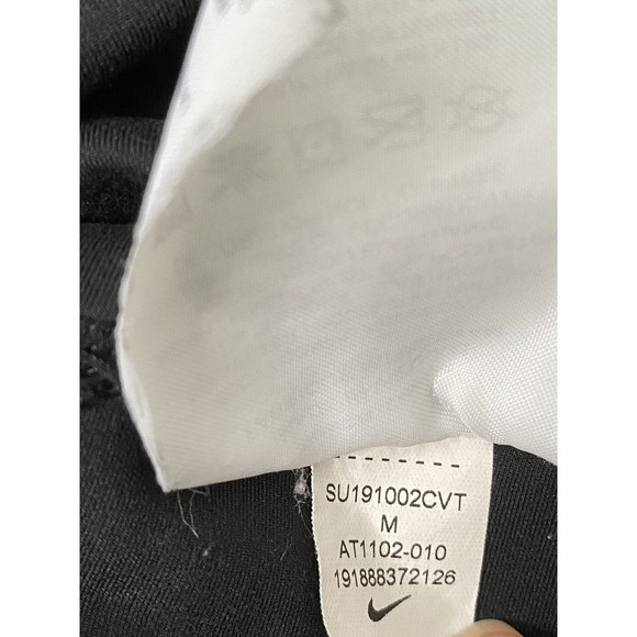 Women’s Nike Running Leggings Dri Fit Pants Black‎ Ladies Athletic  Sz M - flaw - Picture 12 of 12